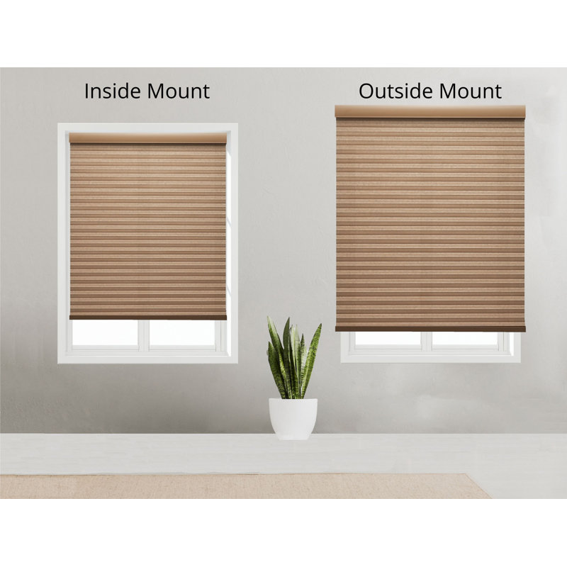 Linen Avenue Custom Light filtering Room Darkening Cellular Shade